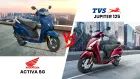 Honda Activa 6G vs TVS Jupiter 125: Best Scooter of 2025? Honda Activa 6G vs TVS Jupiter 125: Best Scooter of 2025?