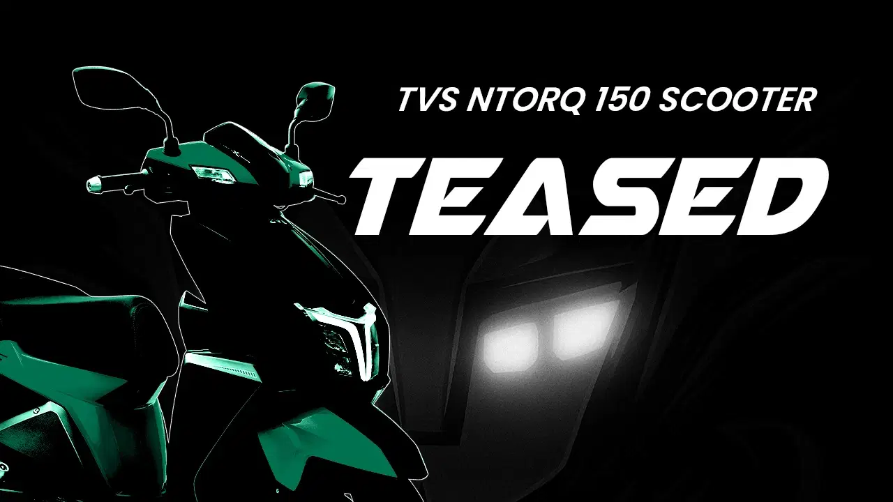 TVS Ntorq 150 Scooter Teased: Global Unveil on 1 September
