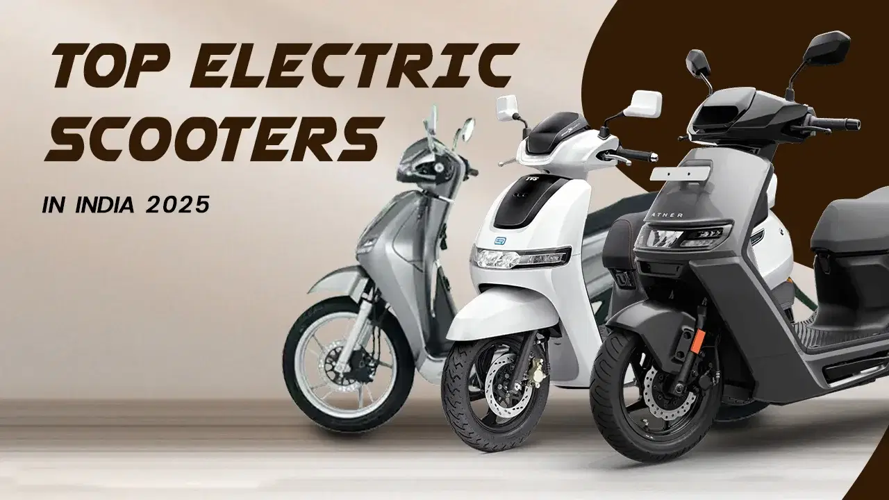 Top 10 Electric Scooters in India 2025 with Lowest Running Cost