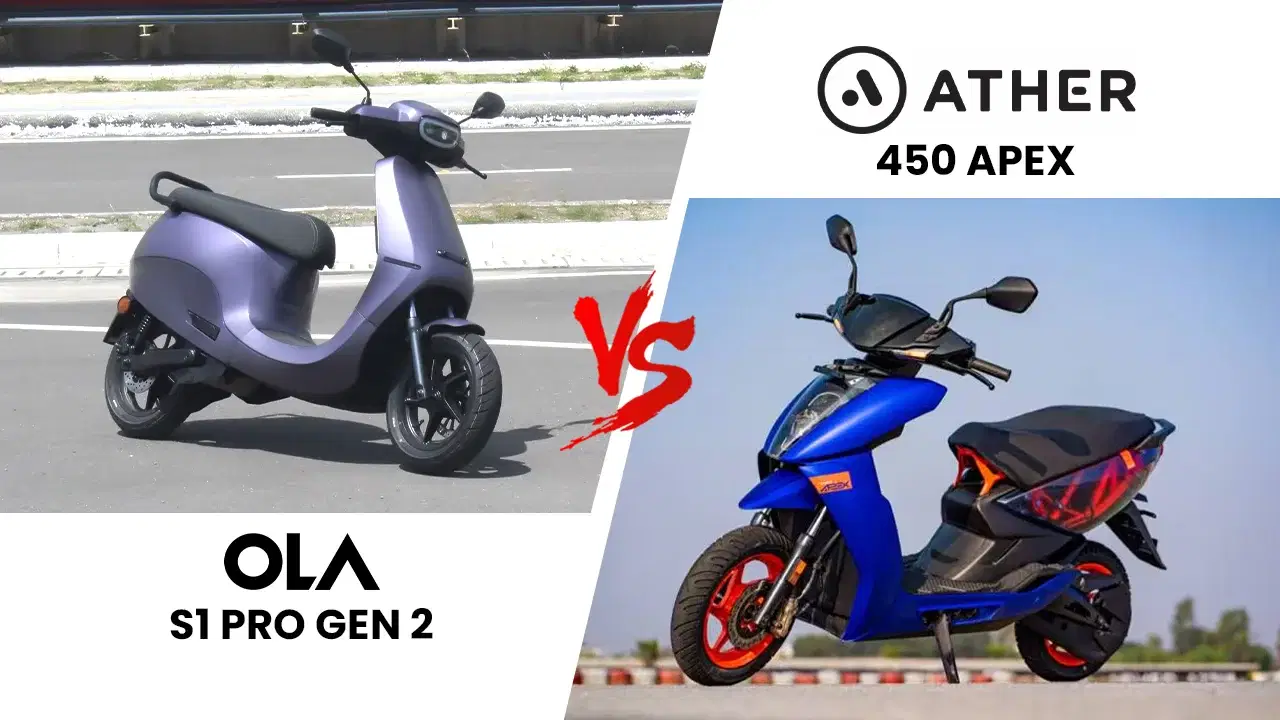 Ola S1 Pro Gen 2 vs Ather 450 Apex: 2025 EV Scooter Face-Off