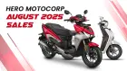 Hero MotoCorp August 2025 Sales Rise 8% YoY as Scooters Soar 53%