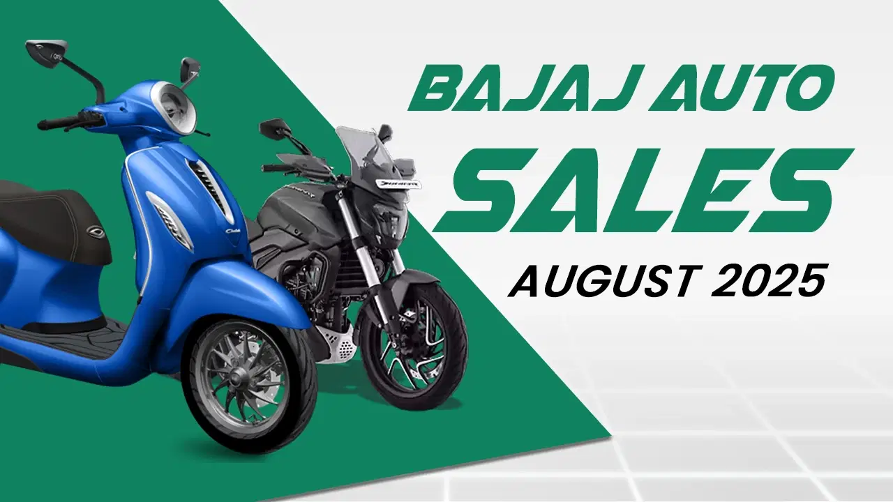 Bajaj Auto Sales August 2025: Domestic Slide, Exports Surge