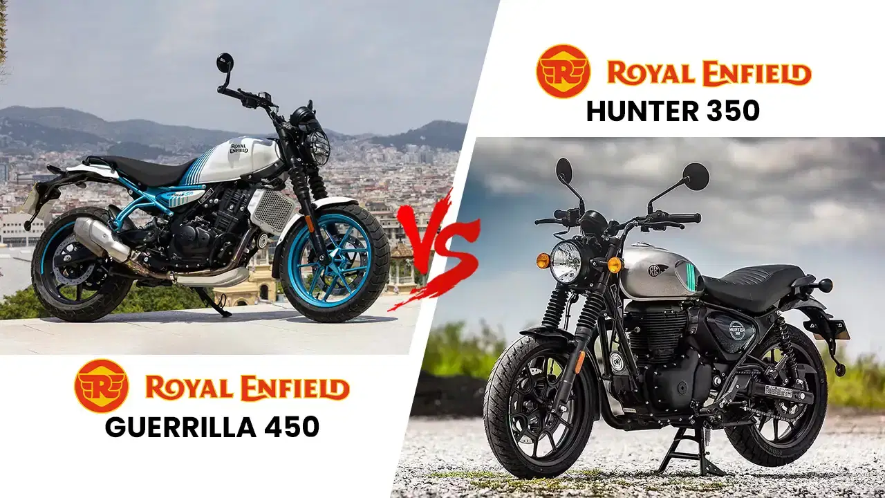 Royal Enfield Guerrilla 450 vs Hunter 350: Which One Fits You Best?