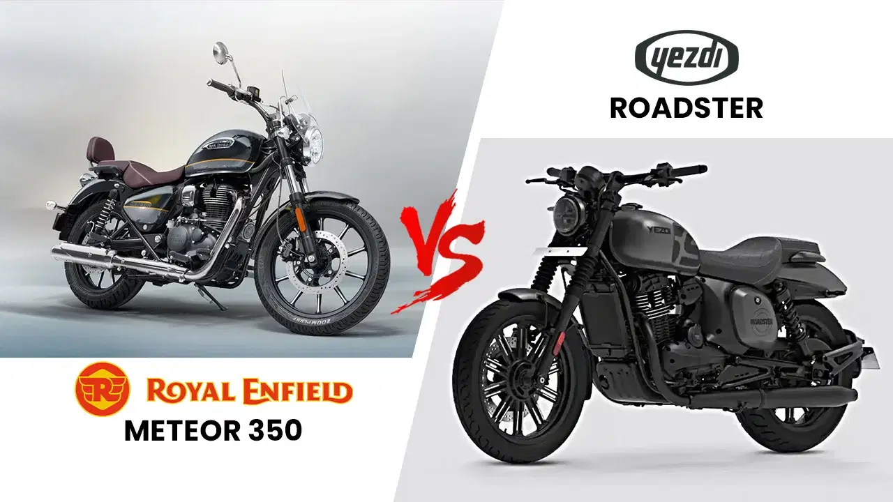 2025 Royal Enfield Meteor 350 vs 2025 Yezdi Roadster – Which Cruiser Leads?