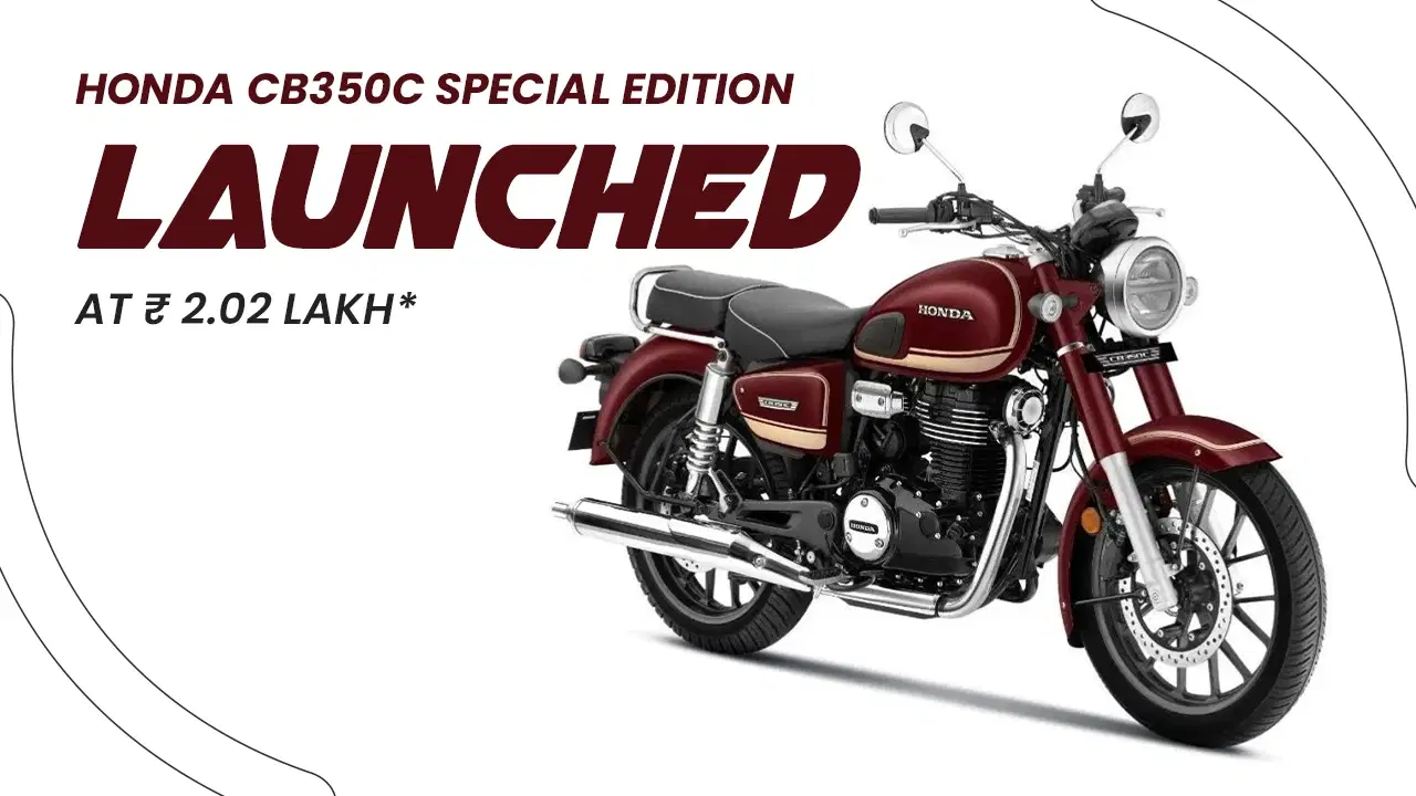 Honda CB350C Special Edition Launched: Retro 350cc Marvel