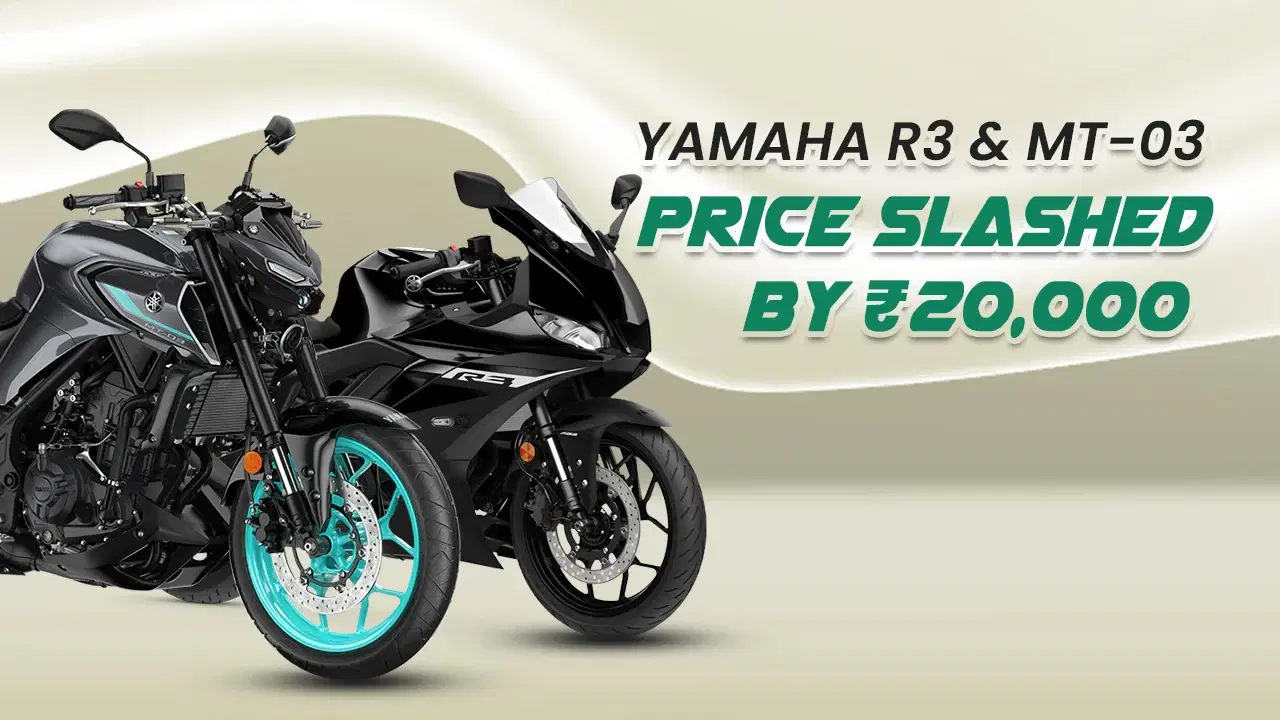 Yamaha R3 & MT-03 Price Slashed by ₹20,000 in India