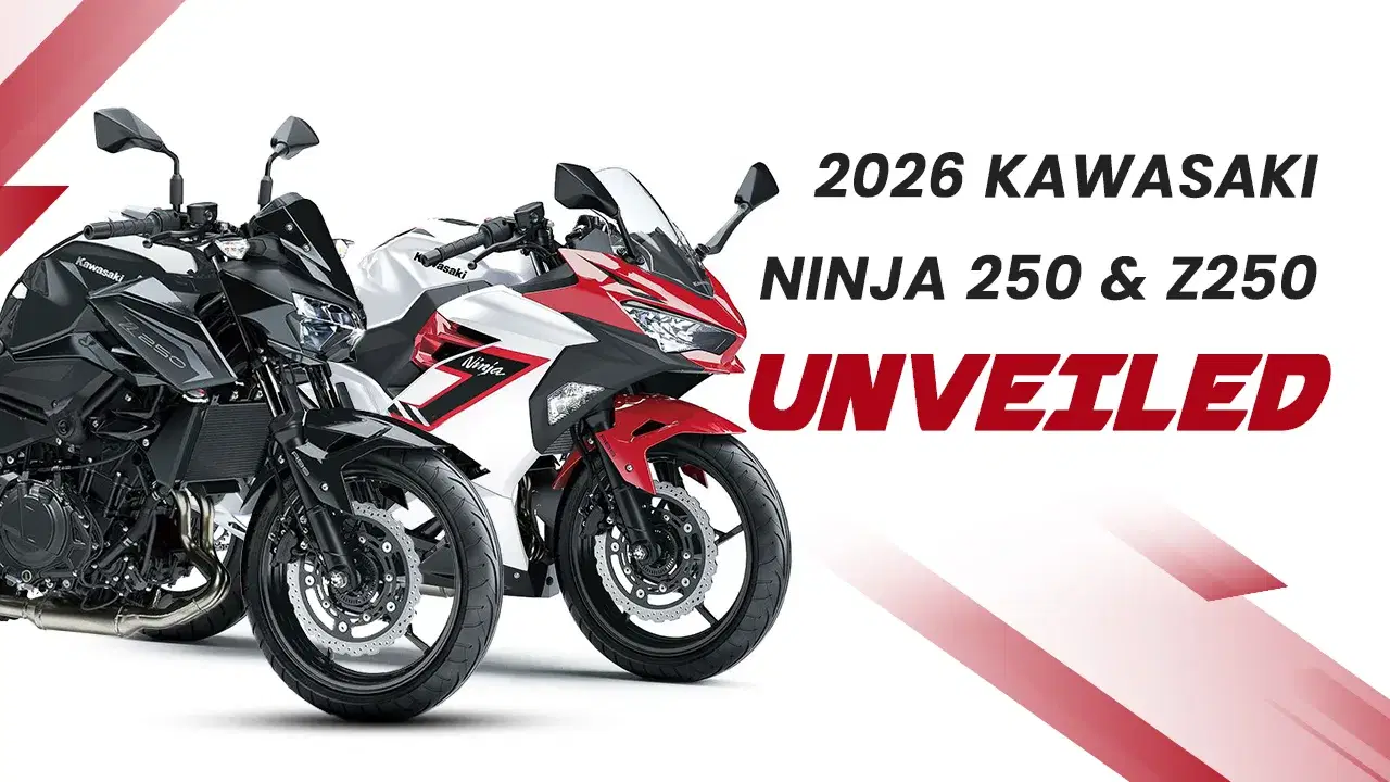 2026 Kawasaki Ninja 250 & Z250 Unveiled in Japan