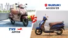 TVS Jupiter vs Suzuki Access 125: Which 125 cc Scooter Is Best in 2025? TVS Jupiter vs Suzuki Access 125: Which 125 cc Scooter Is Best in 2025?