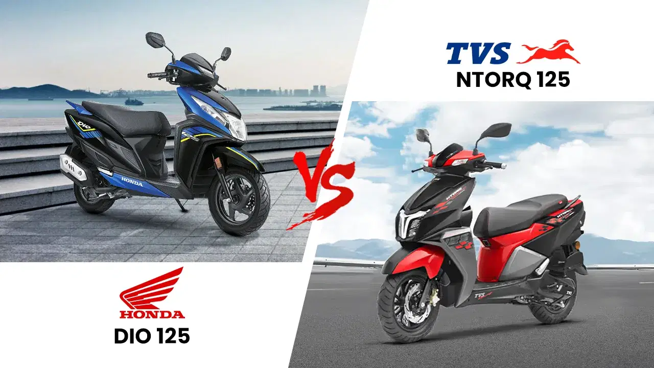 Scooter Executive Segment Showdown: Honda Dio 125 vs TVS NTORQ 125