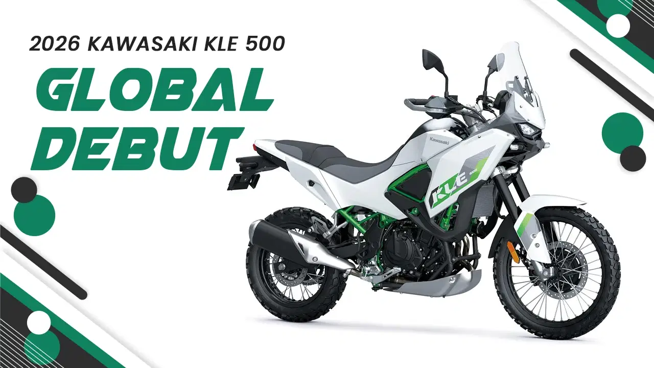 2026 Kawasaki KLE 500 Global Debut: Mid-Size ADV with 451cc Twin