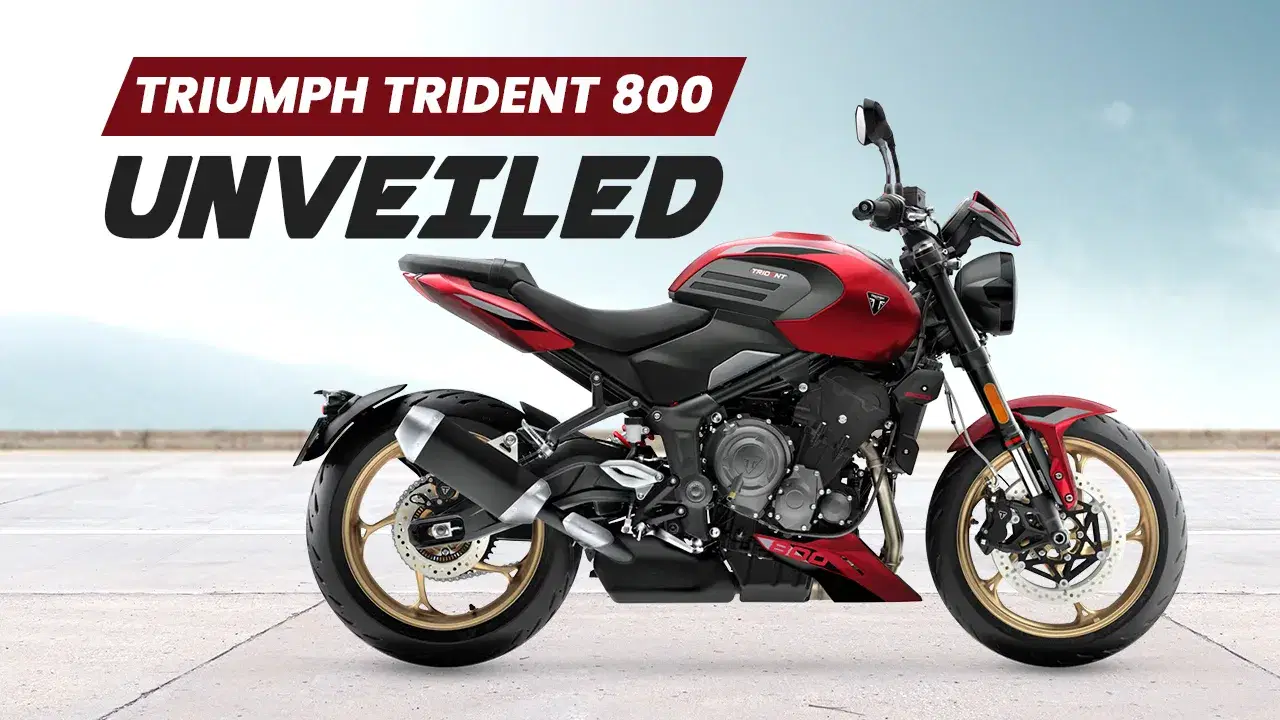 Triumph Trident 800 Unveiled: 798cc Triple Roadster Revealed