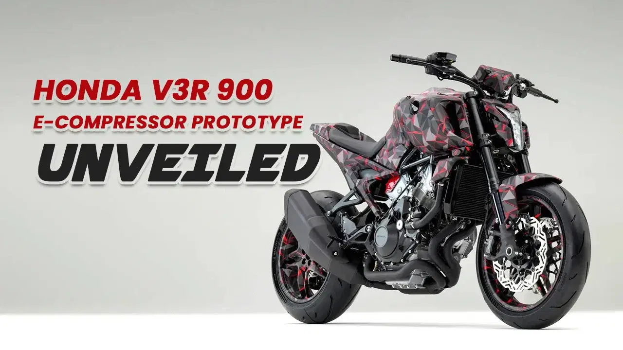 Honda V3R 900 E-Compressor Prototype: A New Benchmark for Performance