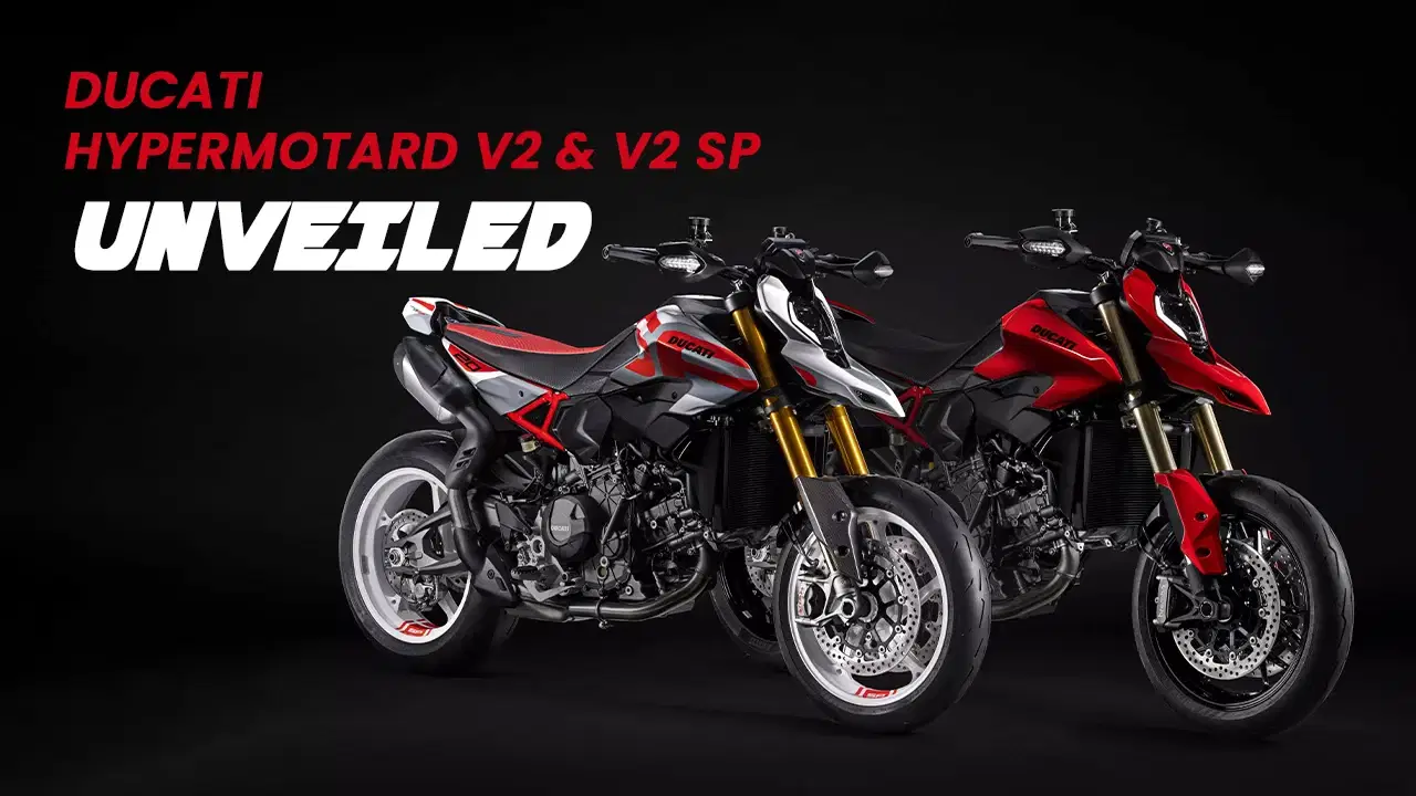 Ducati Hypermotard V2 & V2 SP Unveiled at EICMA 2025
