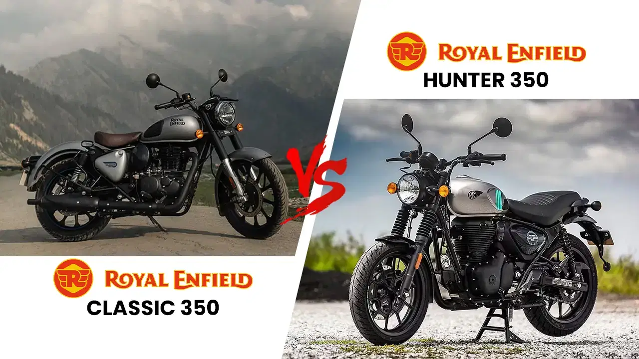 Royal Enfield Classic 350 vs Hunter 350 – Which RE Is Worth It?