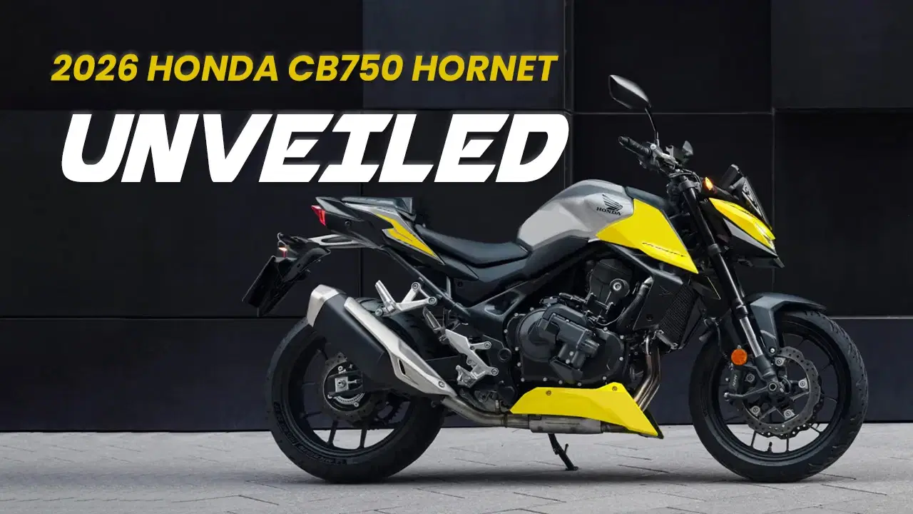 2026 Honda CB750 Hornet: Now with E-Clutch & Fresh Colours