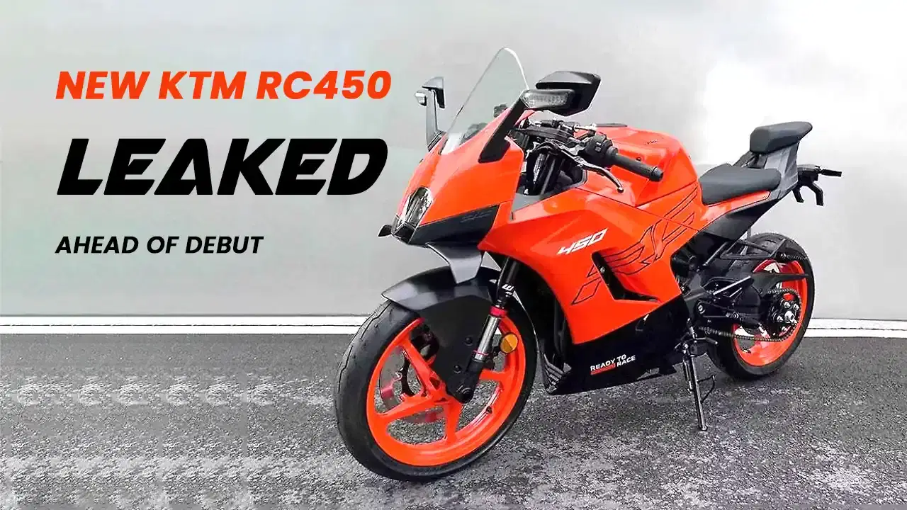 New KTM RC450 Leaked Ahead of Debut: What We Know So Far