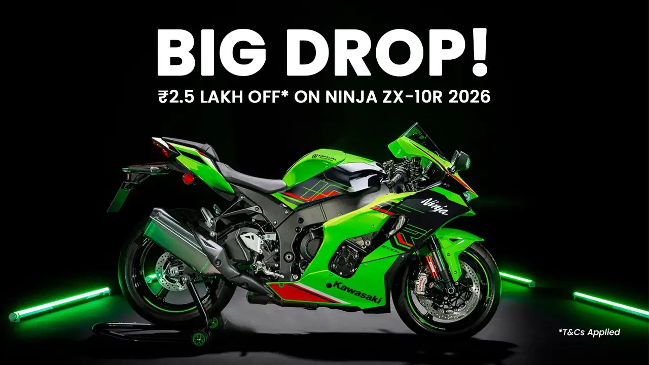 2026 Kawasaki ZX-10R Now Cheaper by Rs 2.5 Lakh in India