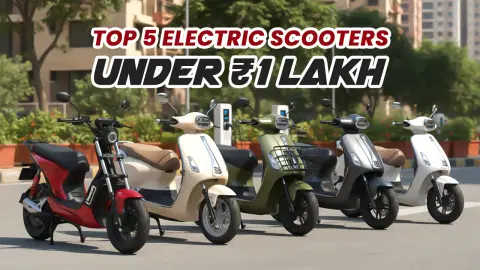 Top 5 Electric Scooters Under ₹1 Lakh in 2026: Budget vs Performance Top 5 Electric Scooters Under ₹1 Lakh in 2026: Budget vs Performance