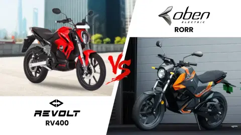 Revolt RV400 vs Oben Rorr: Best Electric Bike Under 1.5 Lakh?