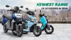 Highest Range EV Scooters in 2026: Longest Range Guide Highest Range EV Scooters in 2026: Longest Range Guide