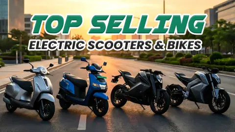 Top Selling Electric Scooters and Bikes in India: FY26 Sales Report Top Selling Electric Scooters and Bikes in India: FY26 Sales Report