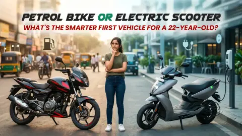 Petrol Bike or Electric Scooter — Smarter First Buy?