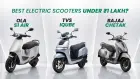 Best Electric Scooters Under ₹1 Lakh in India 2026: Ola S1 Air vs TVS iQube vs Bajaj Chetak