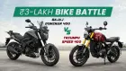 Dominar 400 vs Triumph Speed 400: Who Wins the New 350cc Showdown? Dominar 400 vs Triumph Speed 400: Who Wins the New 350cc Showdown?