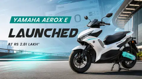 Yamaha Aerox E Launched at Rs 2.81 Lakh: Does It Beat the Ather 450 Apex? Yamaha Aerox E Launched at Rs 2.81 Lakh: Does It Beat the Ather 450 Apex?