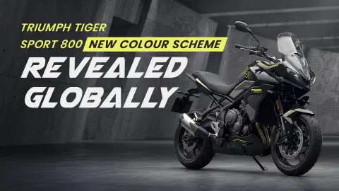 Triumph Tiger Sport 800 New Colour Scheme Revealed Globally — India Launch Still Pending Triumph Tiger Sport 800 New Colour Scheme Revealed Globally — India Launch Still Pending