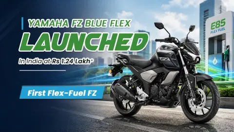 Yamaha FZ Blue Flex Launched in India at Rs 1.24 Lakh — First Flex-Fuel FZ Yamaha FZ Blue Flex Launched in India at Rs 1.24 Lakh — First Flex-Fuel FZ