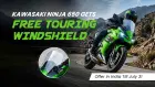 Kawasaki Ninja 650 Gets Free Touring Windshield Offer in India Till July 31