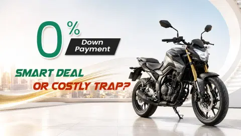 Zero Down Payment Bike Finance in 2026: Smart Deal or Costly Trap?