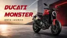 Ducati Monster India Launch: Price, Specs, Rivals Compared Ducati Monster India Launch: Price, Specs, Rivals Compared