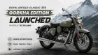 Royal Enfield Classic 350 Gorkha Edition Launched in India at ₹2.10 Lakh Royal Enfield Classic 350 Gorkha Edition Launched in India at ₹2.10 Lakh