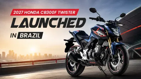 2027 Honda CB300F Twister Launched in Brazil: Could It Return to India?