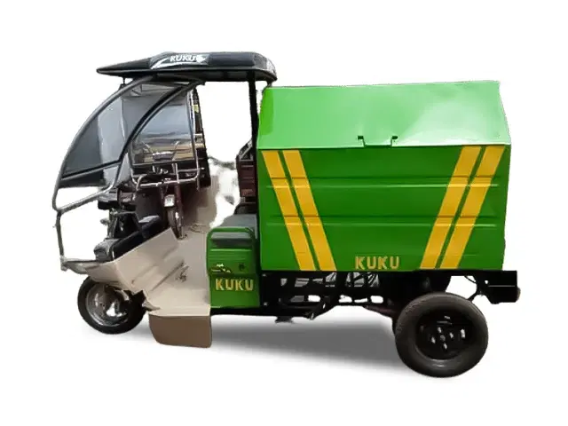Garbage Loader Van