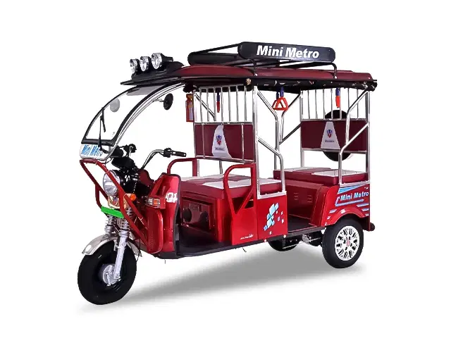 Mini Metro Red E Rickshaw Mini Metro Red E Rickshaw