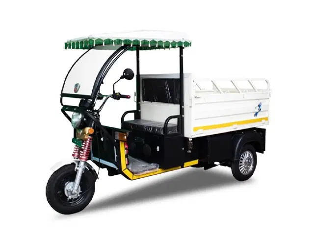 White E Rickshaw Loader White E Rickshaw Loader