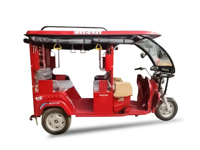 Saarthi Red Shaktimaan E Rickshaw