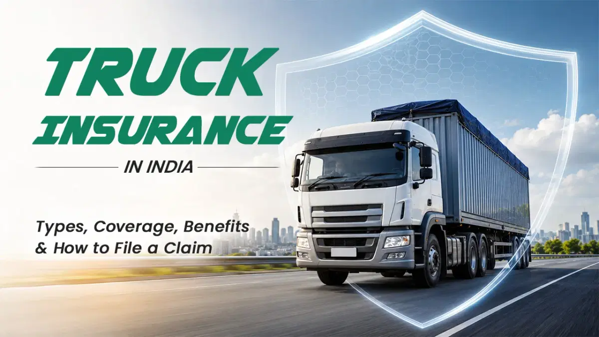 Truck Insurance in India: Types, Coverage, Benefits & How to File a Claim Truck Insurance in India: Types, Coverage, Benefits & How to File a Claim