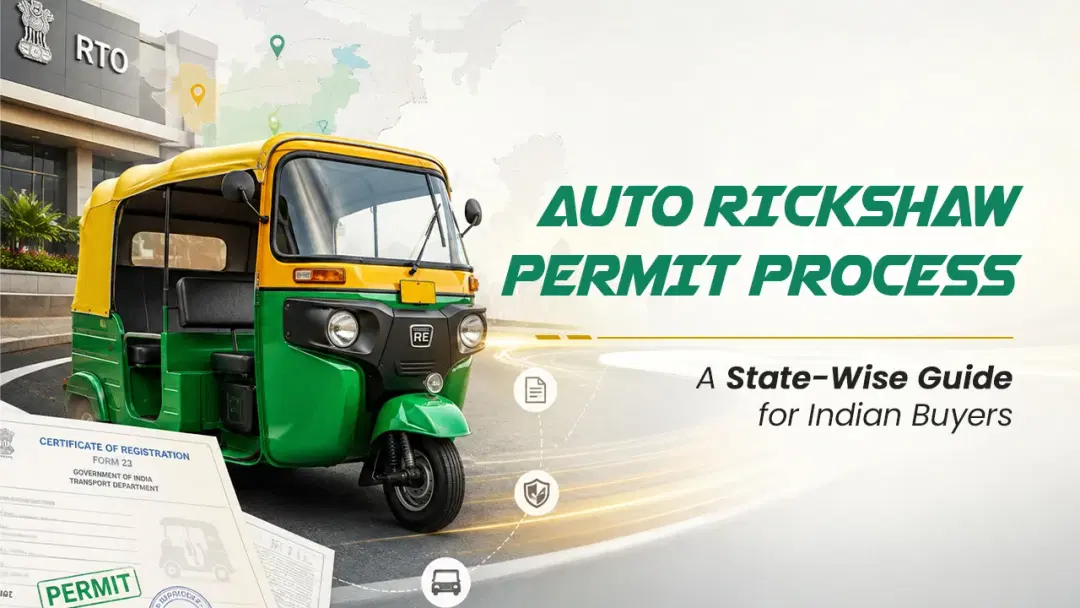 Auto Rickshaw Permit Process: A State-Wise Guide for Indian Buyers