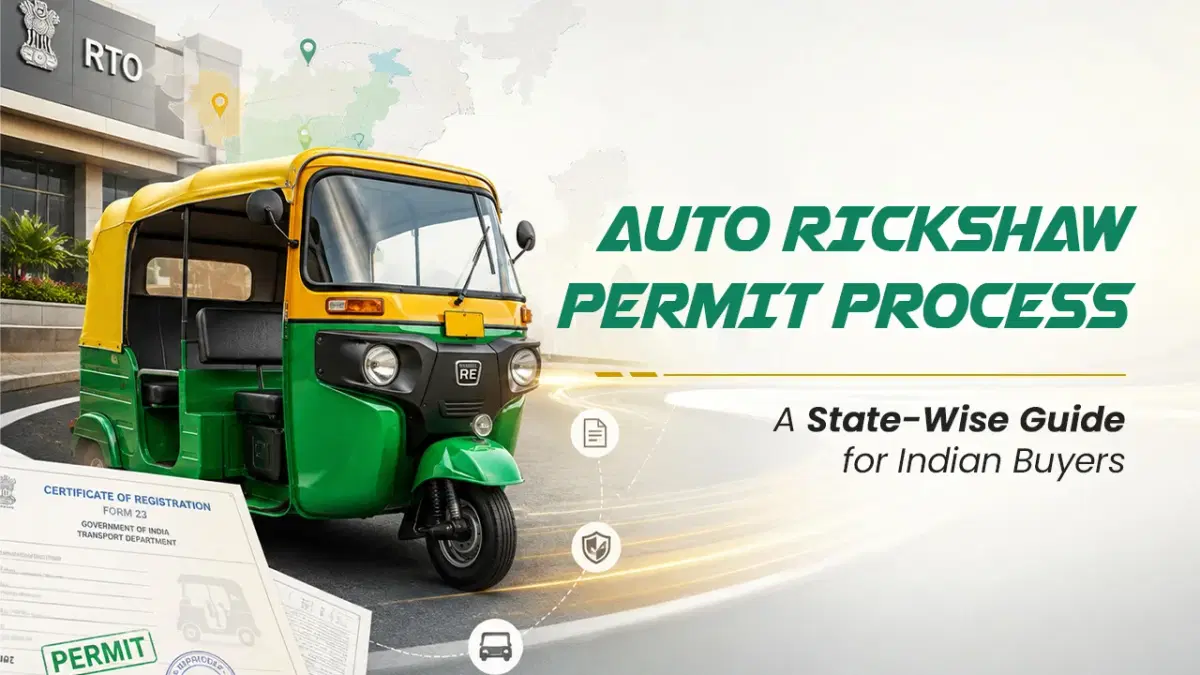 Auto Rickshaw Permit Process: A State-Wise Guide for Indian Buyers