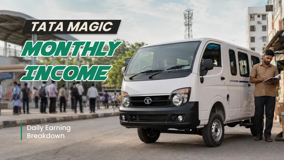 Tata Magic Monthly Income: Daily and Monthly Earning Breakdown for Passenger and Goods Business