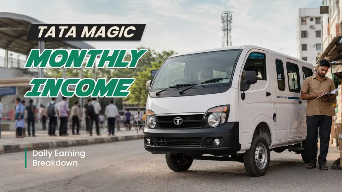 Tata Magic Monthly Income: Daily and Monthly Earning Breakdown for Passenger and Goods Business