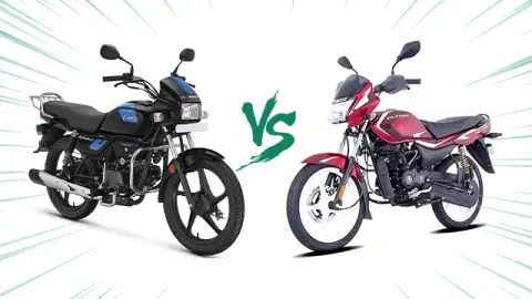 Hero Splendor Plus vs Bajaj Platina 110 Hero Splendor Plus vs Bajaj Platina 110
