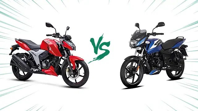 TVS Apache RTR 160 4V vs Bajaj Pulsar 150