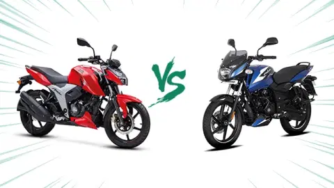 TVS Apache RTR 160 4V vs Bajaj Pulsar 150 TVS Apache RTR 160 4V vs Bajaj Pulsar 150
