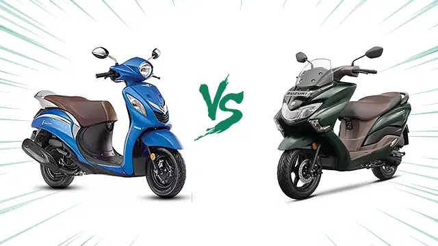 Suzuki Burgman Street vs Yamaha Fascino